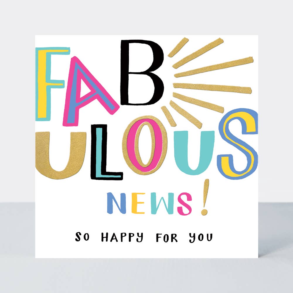 Girl Power - Fabulous News Card