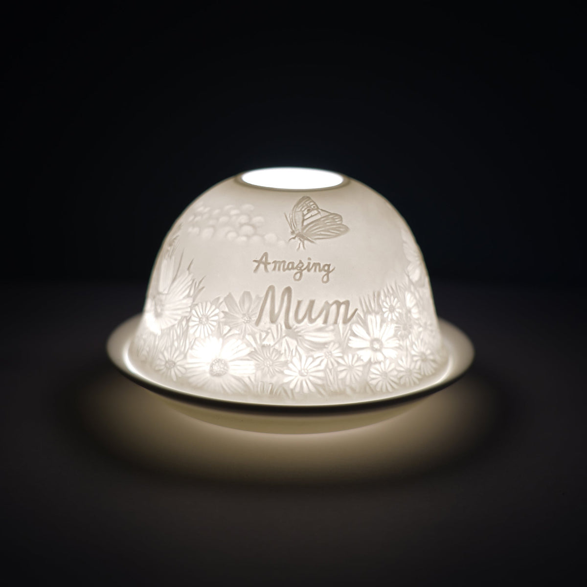 Cello Amazing Mum porcelain tealight dome