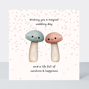 Petimo - Woodland Wishes Magical Wedding Day Mushroom Card - More Than Just a Gift | Narborough Hall