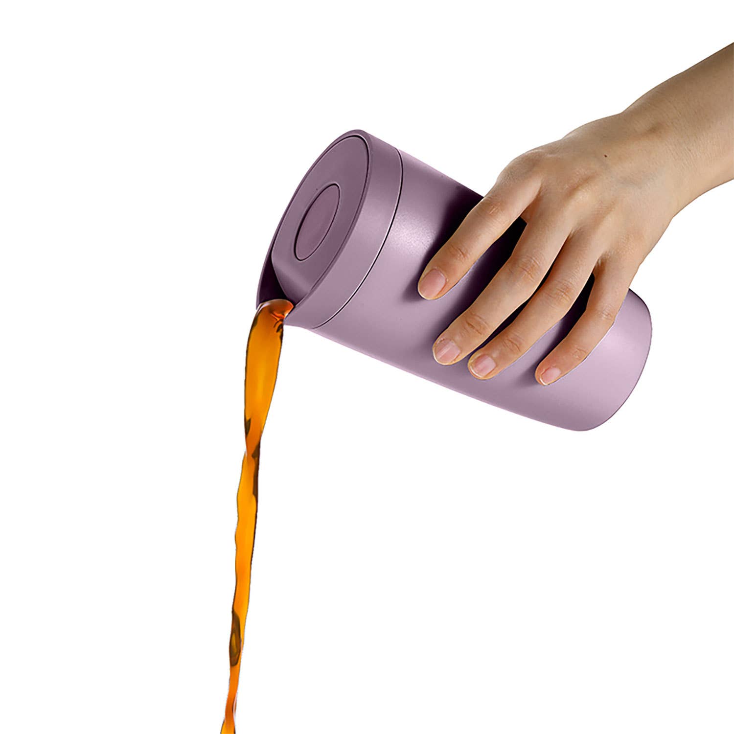 UBERSTAR - Radius Stainless Steel Double Wall Insulated Travel Cup 12oz: Pink