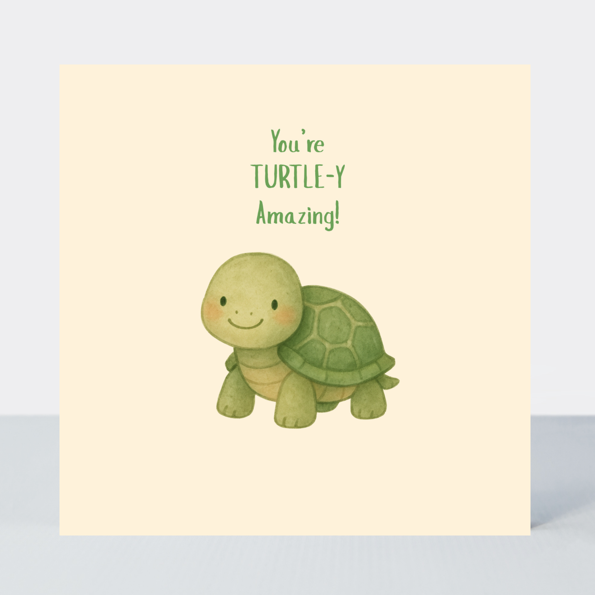 Petimo - Whisker & Wink You're Turtle-y Amazing Card