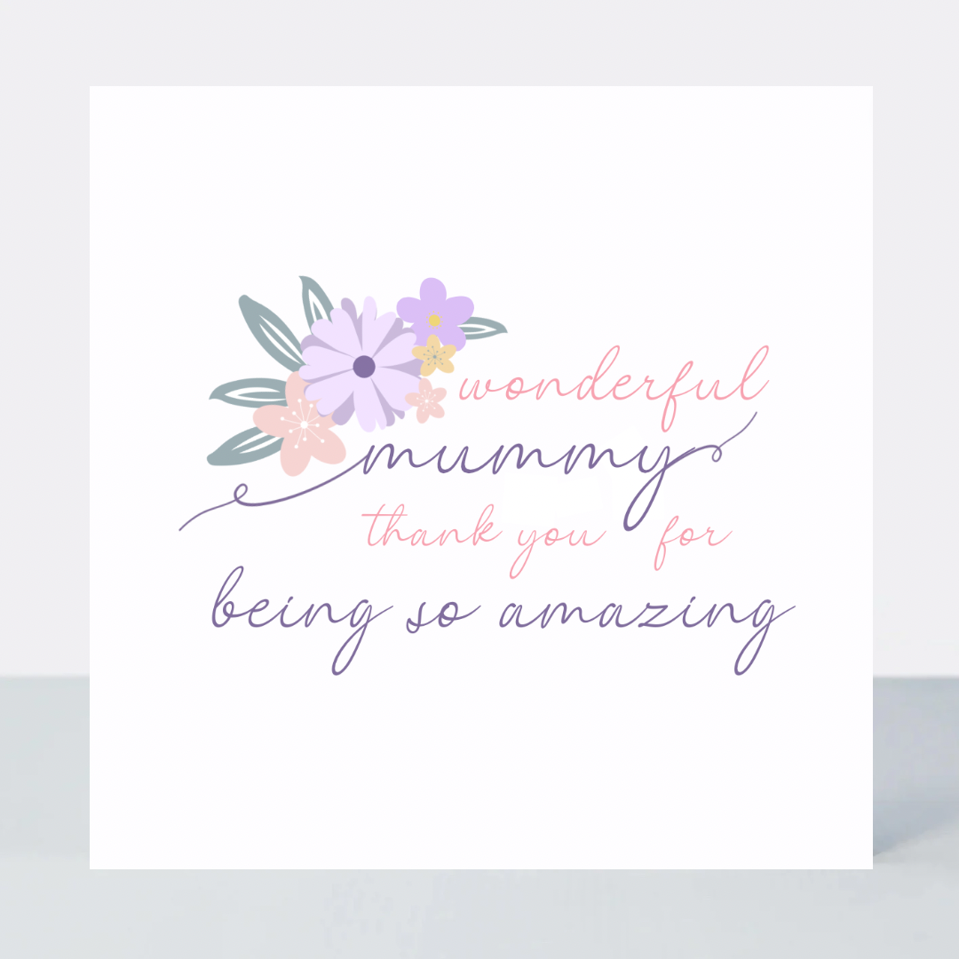 Lavender Haze Wonderful Mummy Card