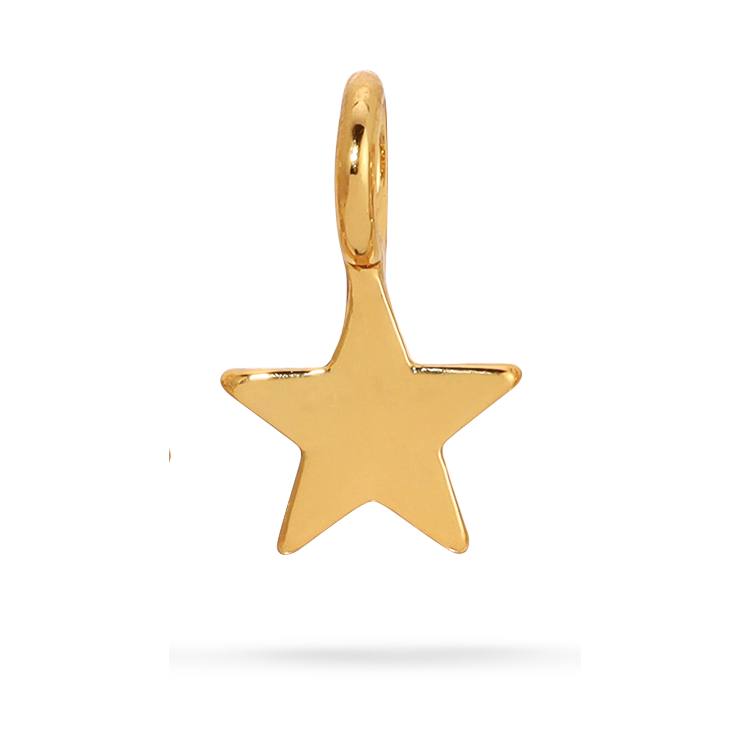 Lucky Feather - Charm Garden - Star Charm - Gold