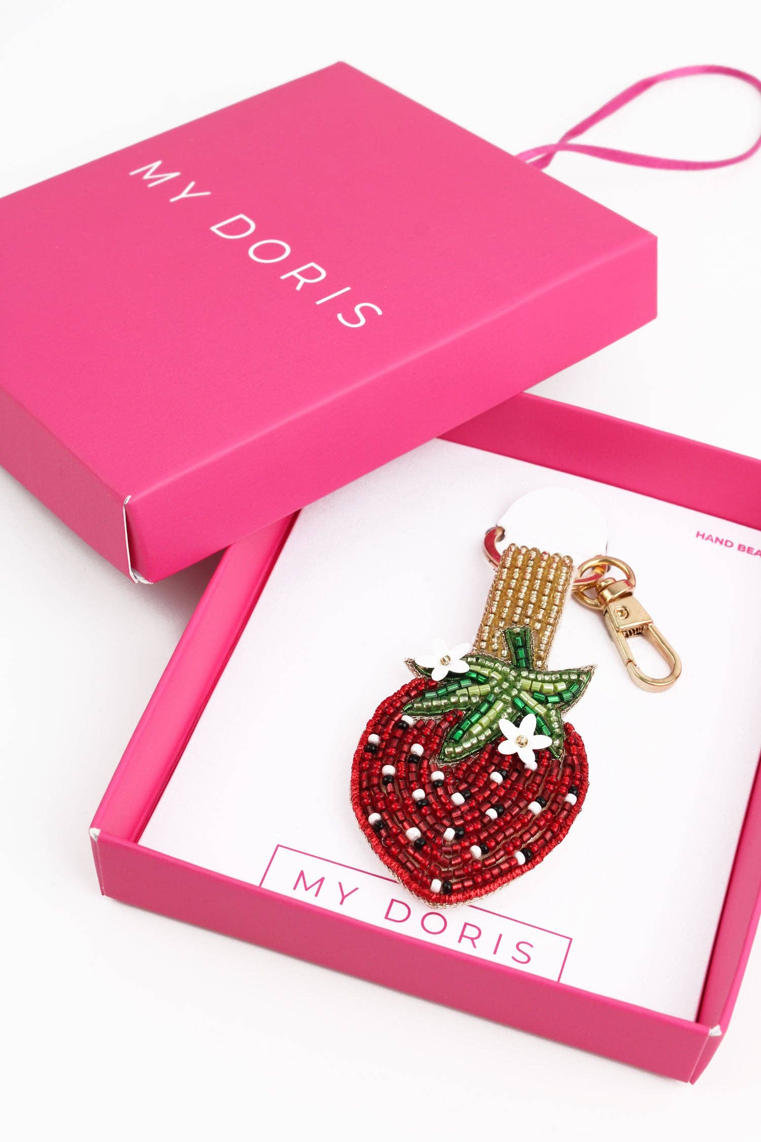 My Doris - STRAWBERRY KEYRING/BAG CHARM