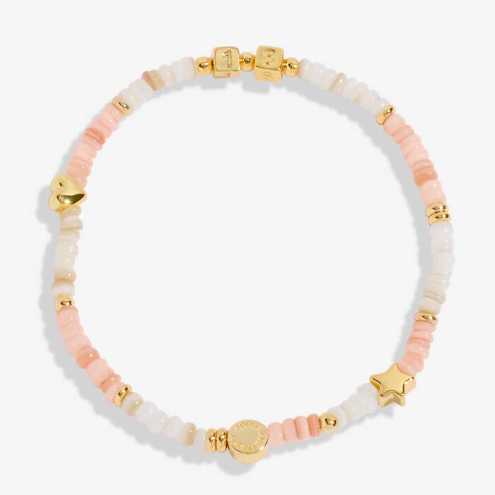 Joma Happy Little Moments '18th Birthday' Bracelet In Gold Plating