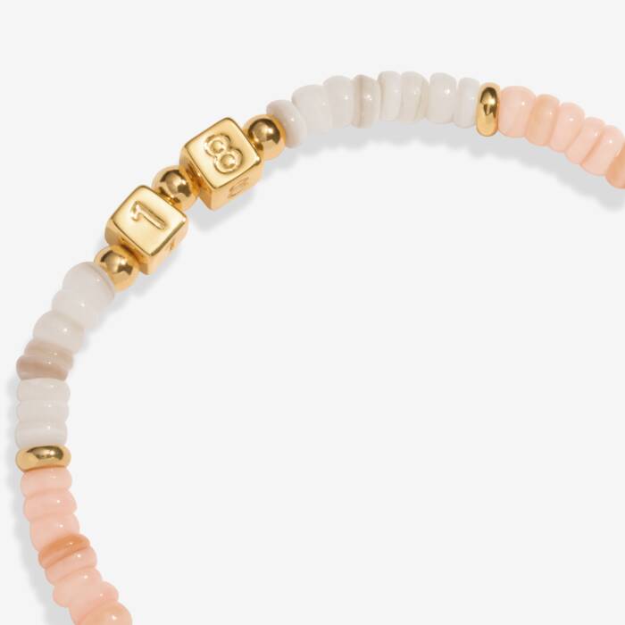 Joma Happy Little Moments '18th Birthday' Bracelet In Gold Plating