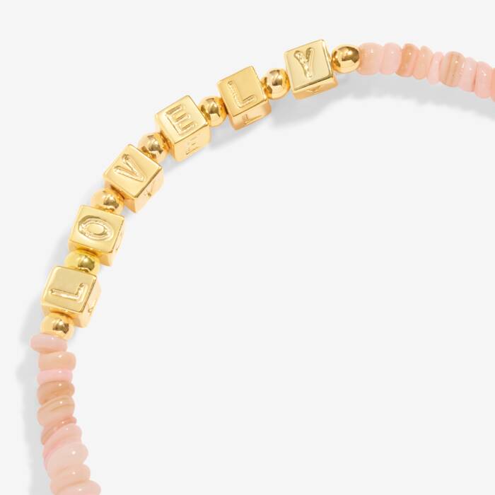 Joma Happy Little Moments 'Another Year Lovelier' Bracelet In Gold Plating