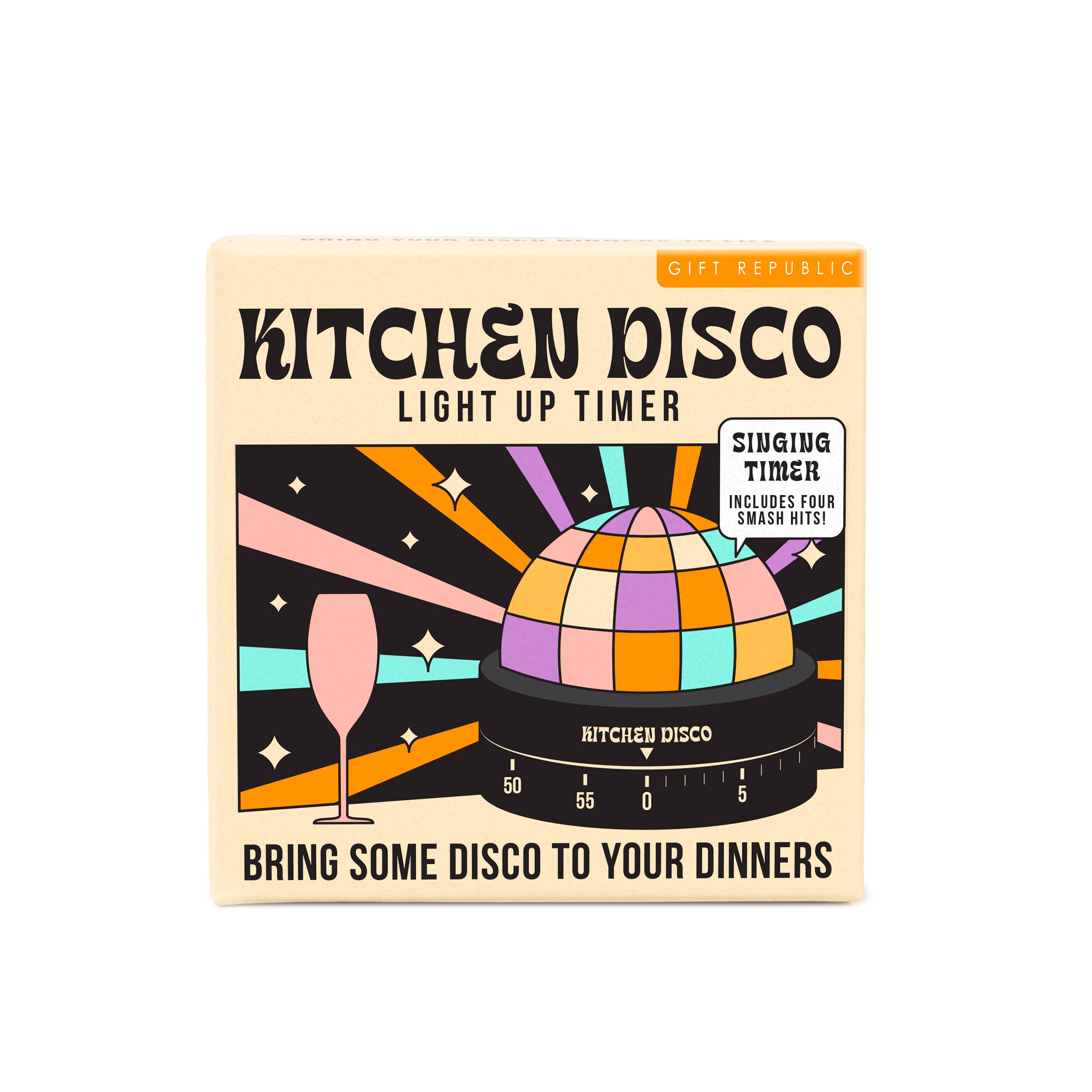 Gift Republic - Kitchen Disco - Light-Up Timer