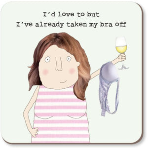 Rosie Made a Thing Bra Off Coaster - More Than Just a Gift | Narborough Hall
