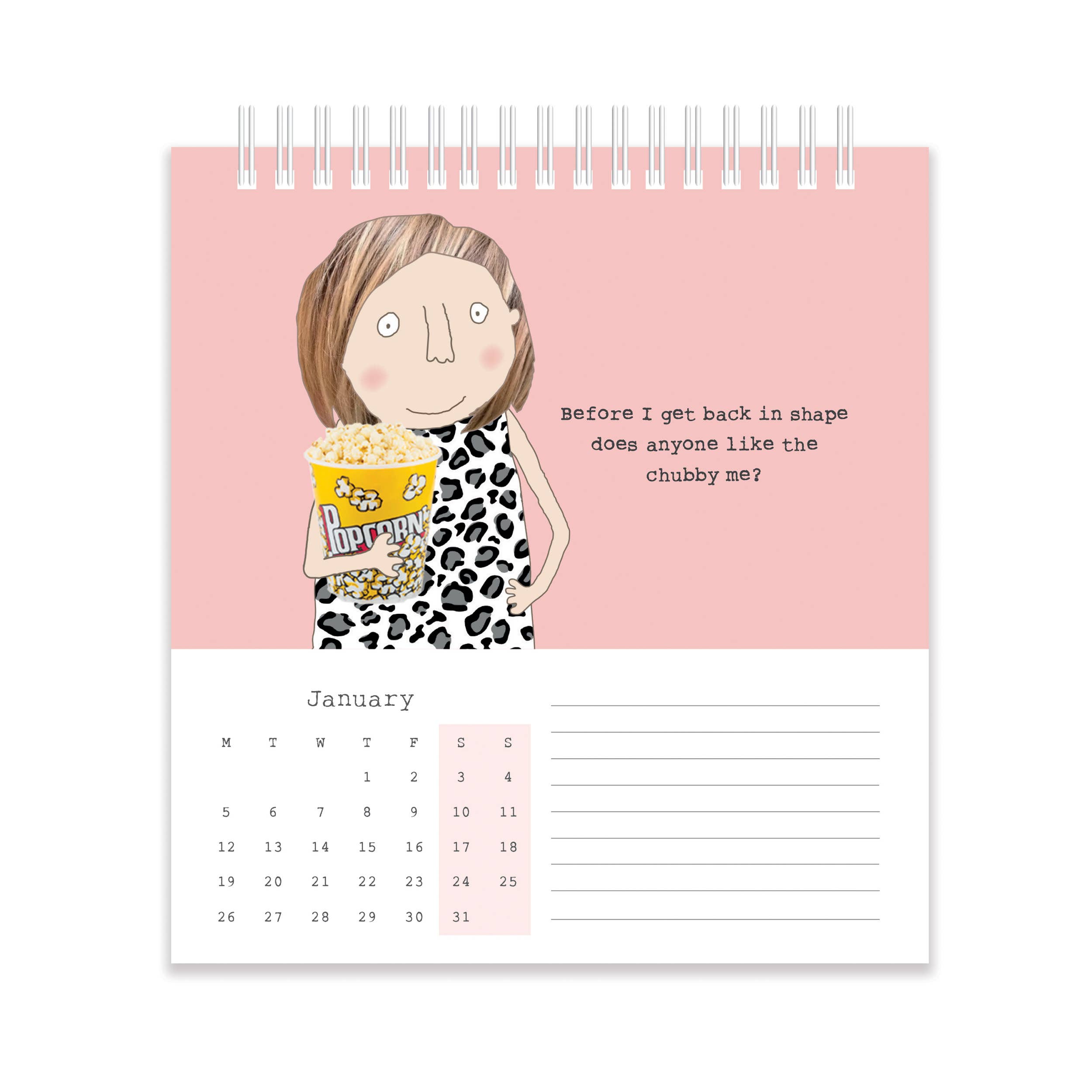 Portico Designs - Rosie Made a Thing Desk 2026 Calendar
