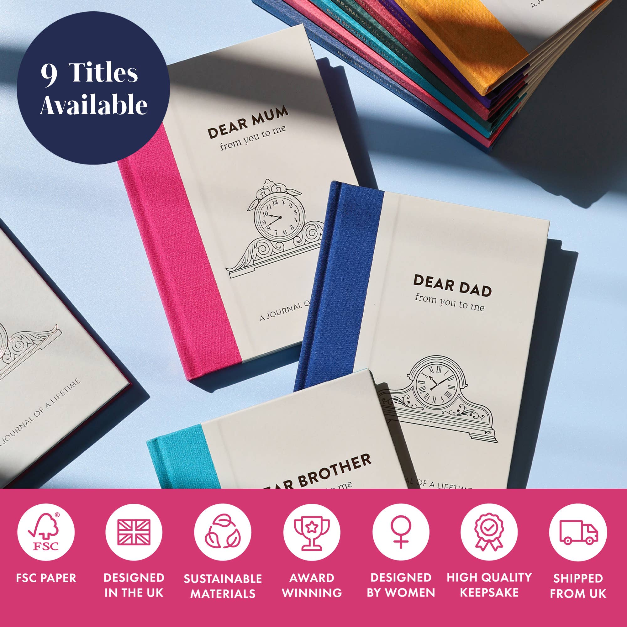 FROM YOU TO ME Meaningful Gifts - Dear Mum Guided Memory Journal | Heartfelt Gift for Mum