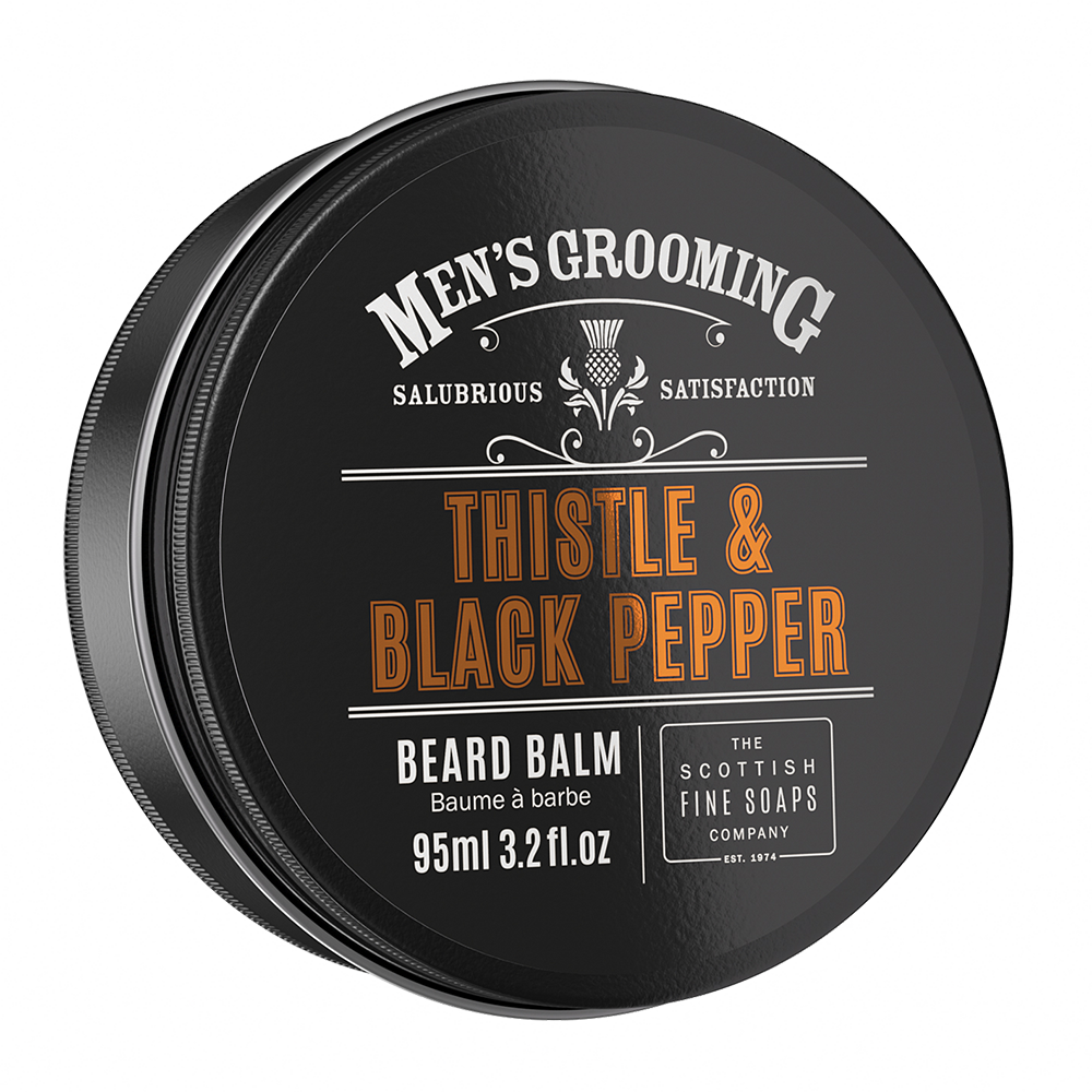 Thistle and Black Pepper Mens Grooming Beard Balm