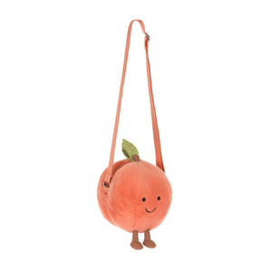 Jellycat Amuseables Peach Shoulder Bag - More Than Just a Gift | Narborough Hall