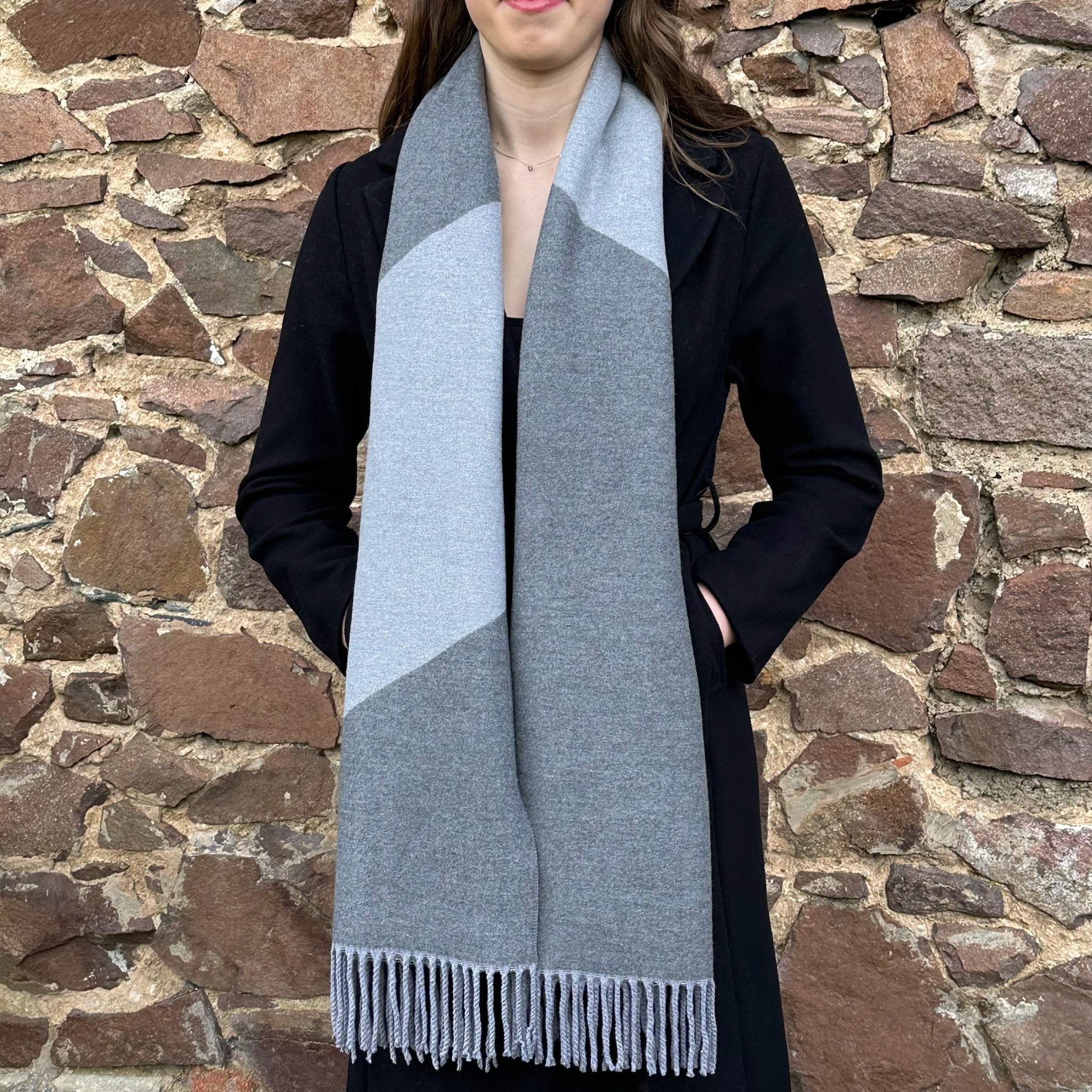 Aria Grey Scarf