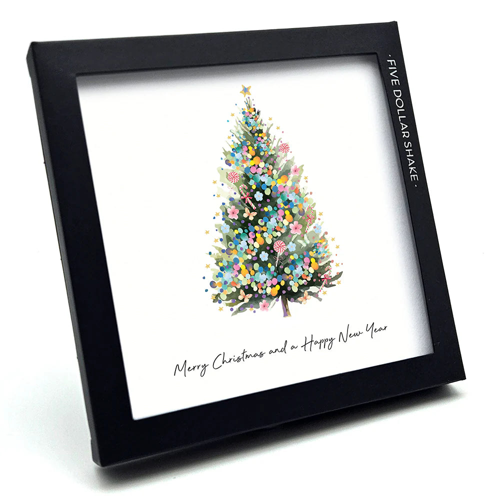 Five Dollar Shake Christmas - Merry Christmas Tree Box of 6 Cards