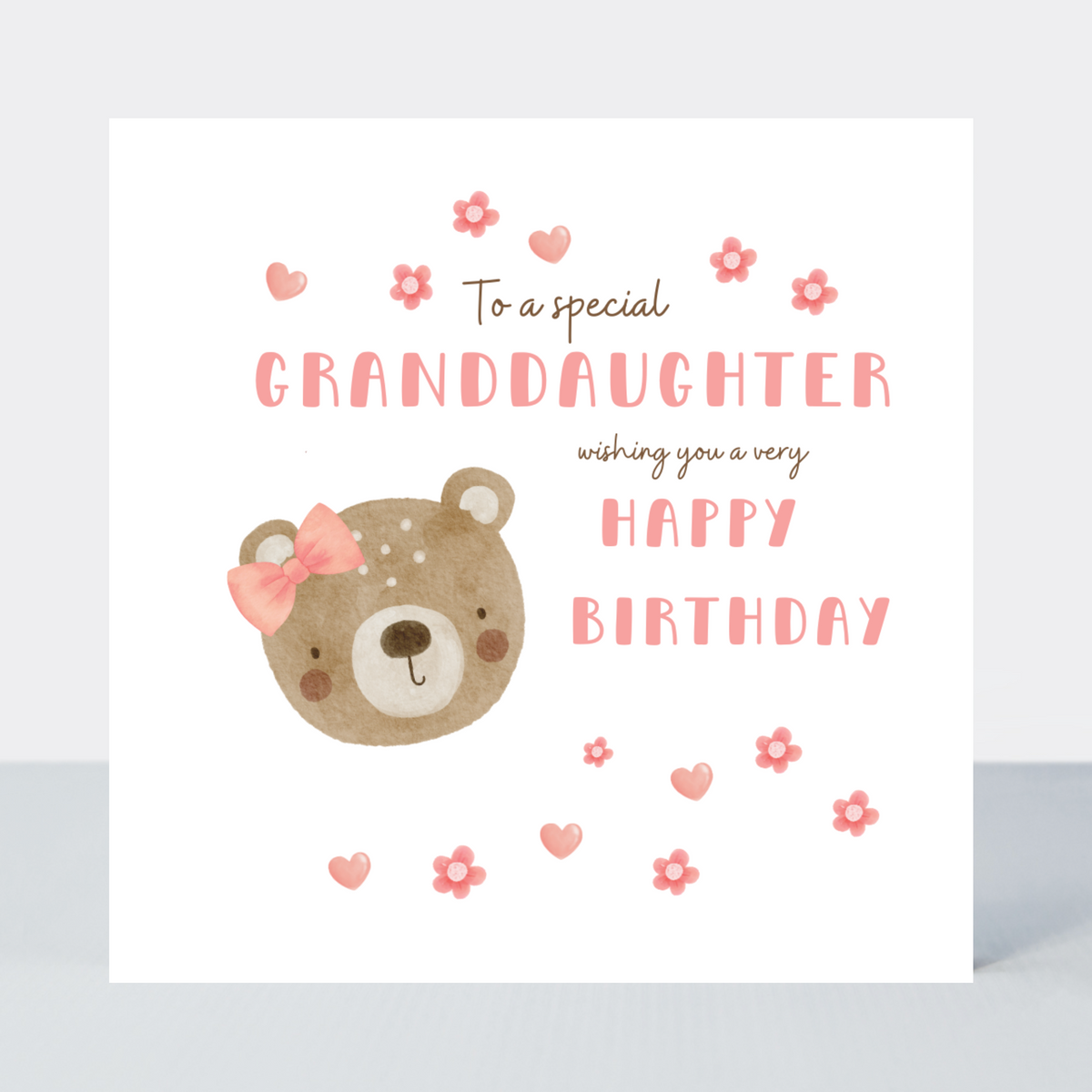 Adorable Special Granddaughter Birthday Card