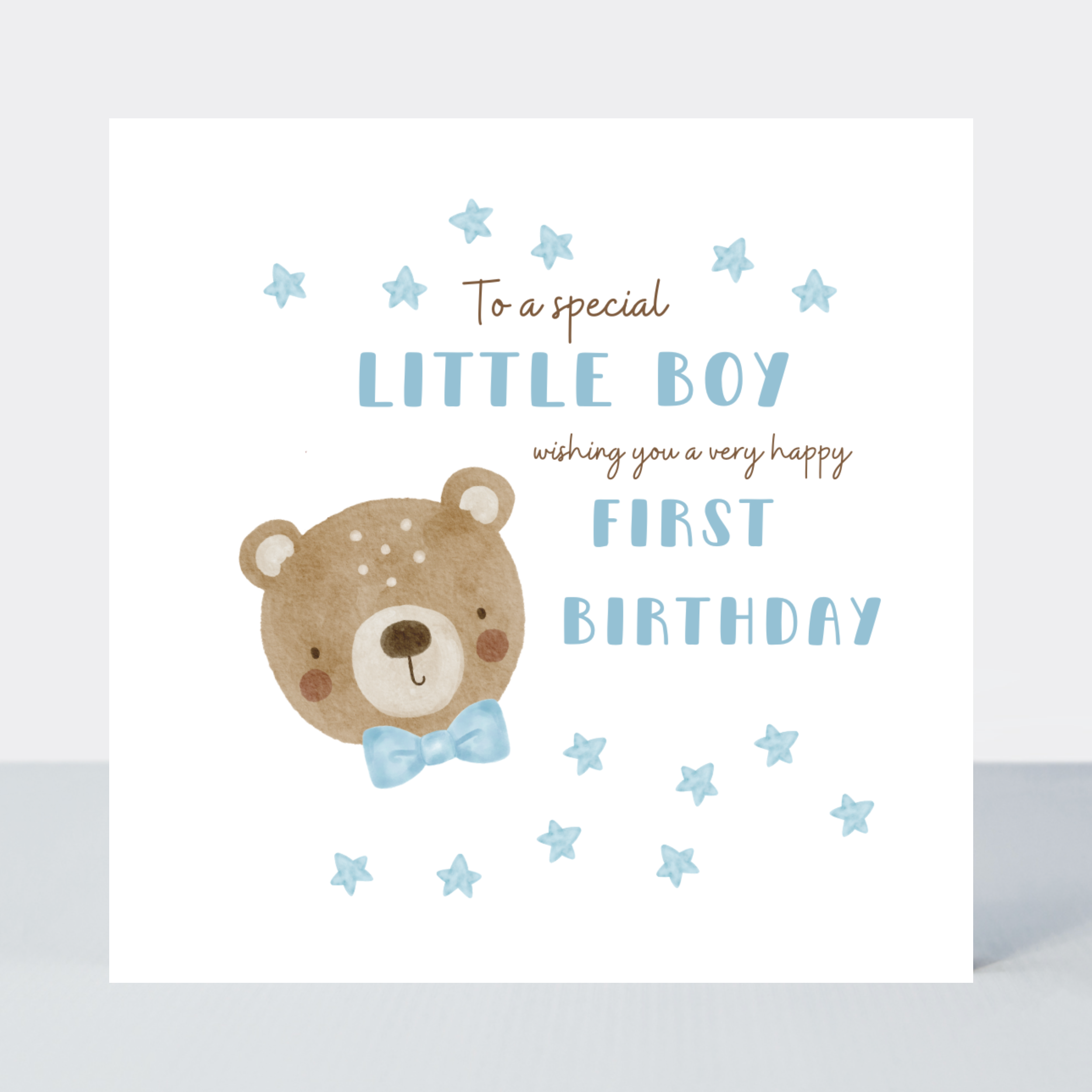 Adorable First Birthday Boy Card