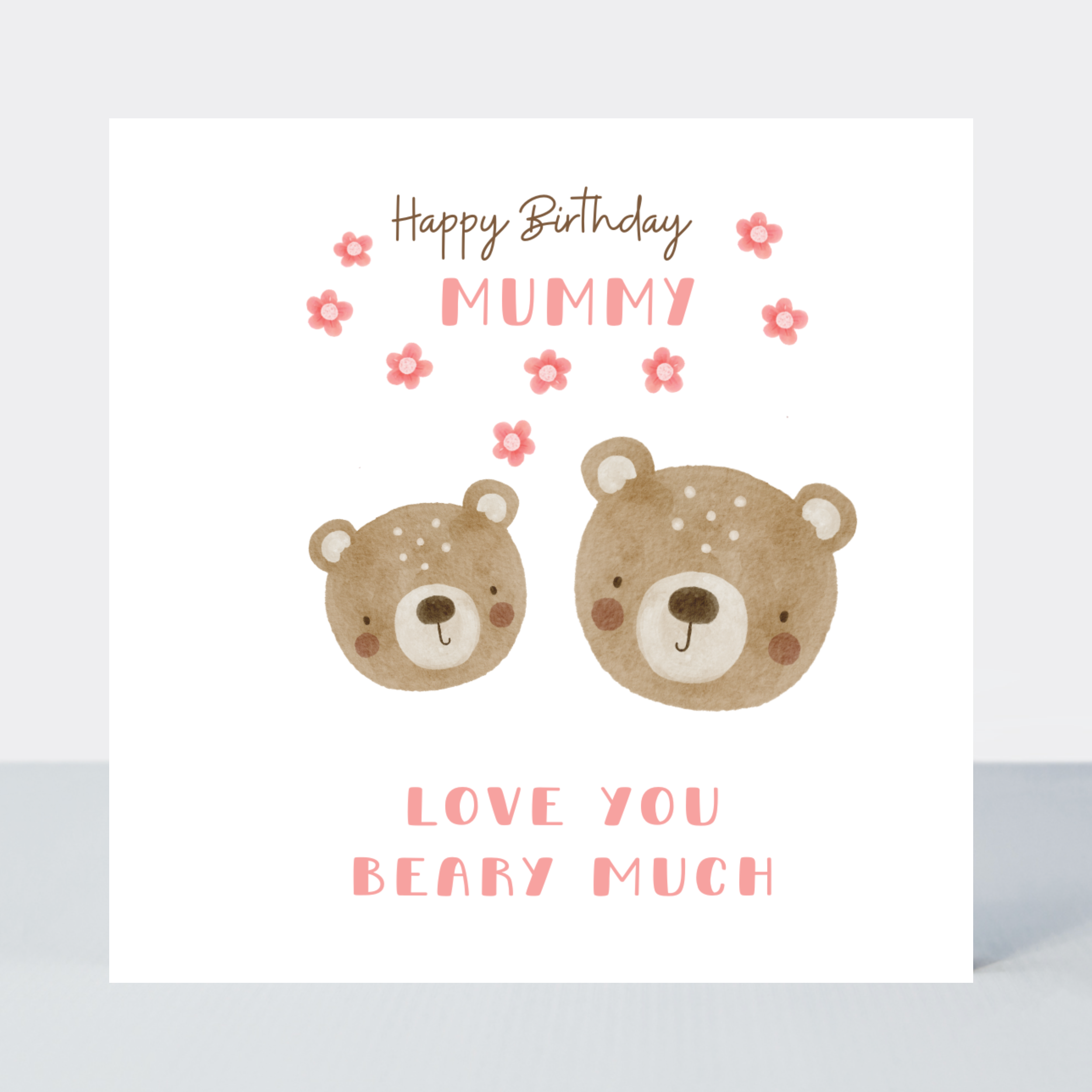 Adorable Happy Birthday Mummy Card