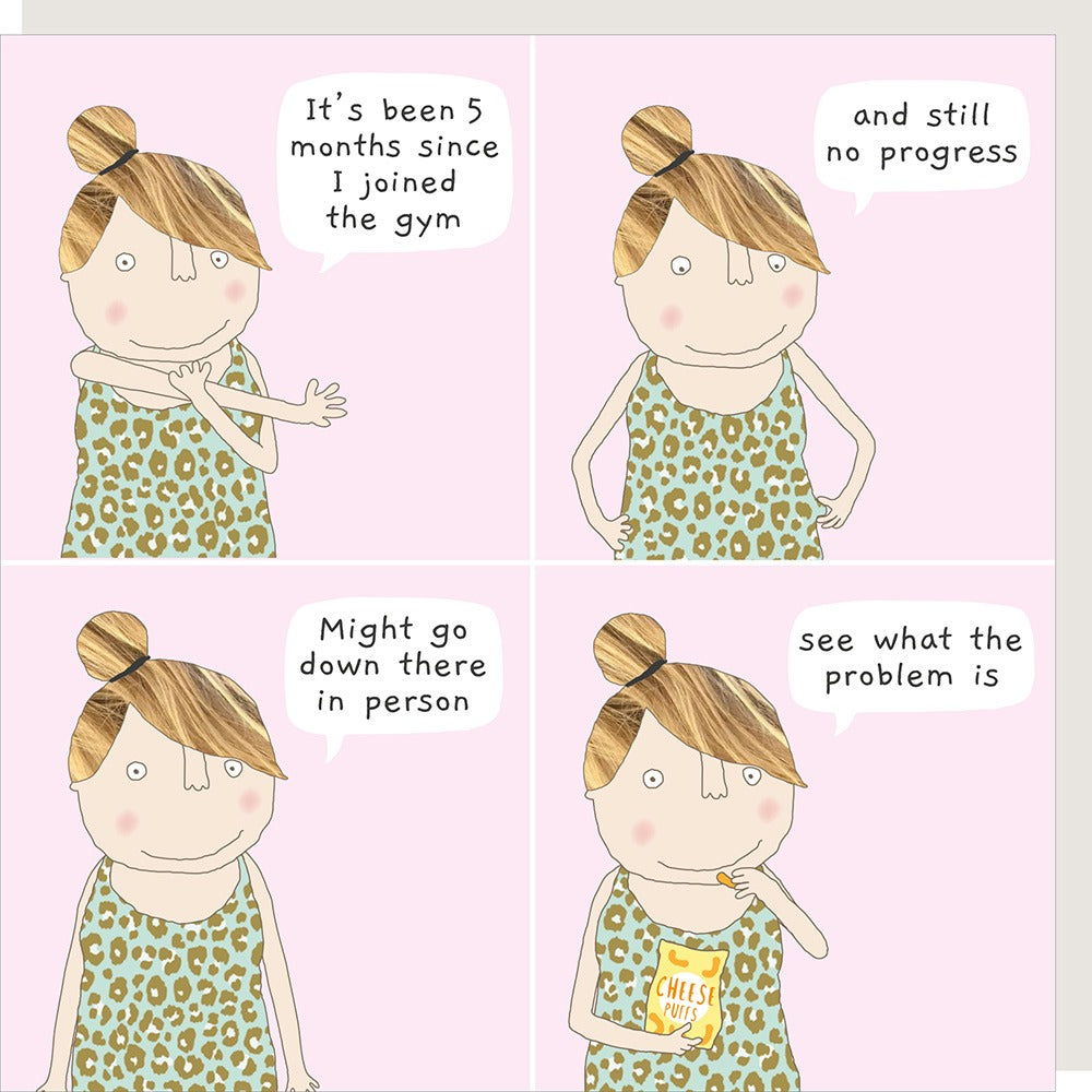 Rosie Made A Thing No Progress Card