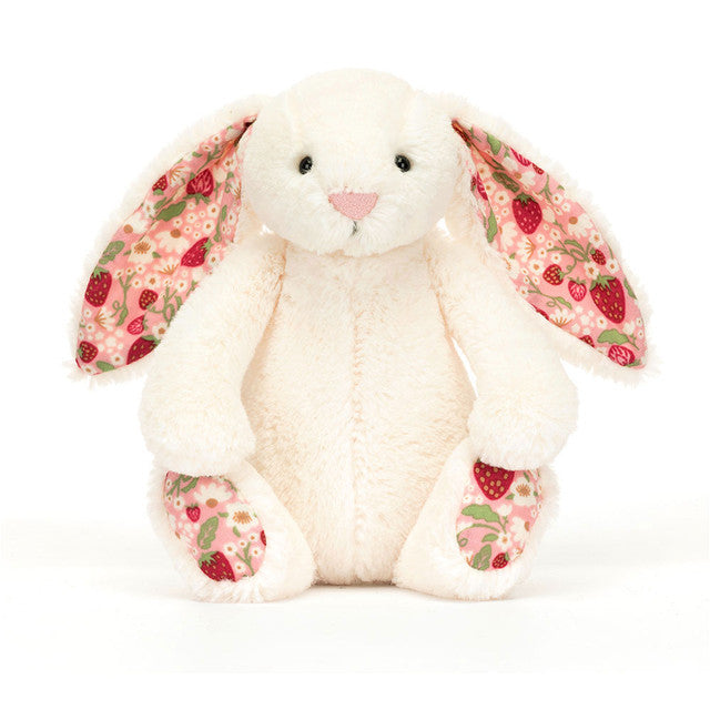 Jellycat Blossom Cream Berry Bunny - Small - NEW FOR 2025