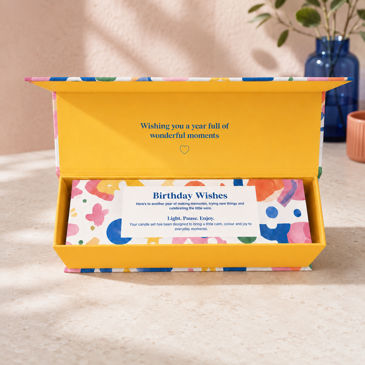 Birthday Wishes Luxury Candle Gift Set