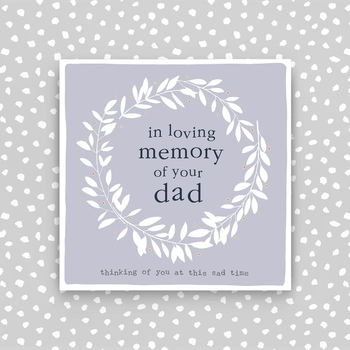 Molly Mae Loving Memory Of Your Dad Card