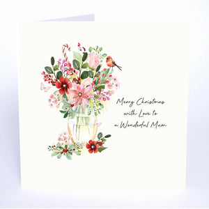 Five Dollar Shake Merry Christmas With Love To A Wonderful Mum Christmas Card