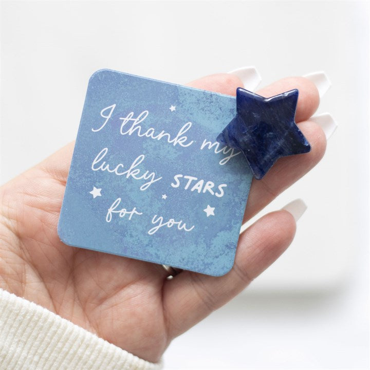 Thanks My Lucky Stars Sodalite Star in a Bag