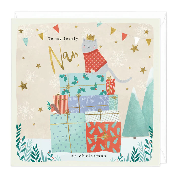 Lovely Nan Christmas Card