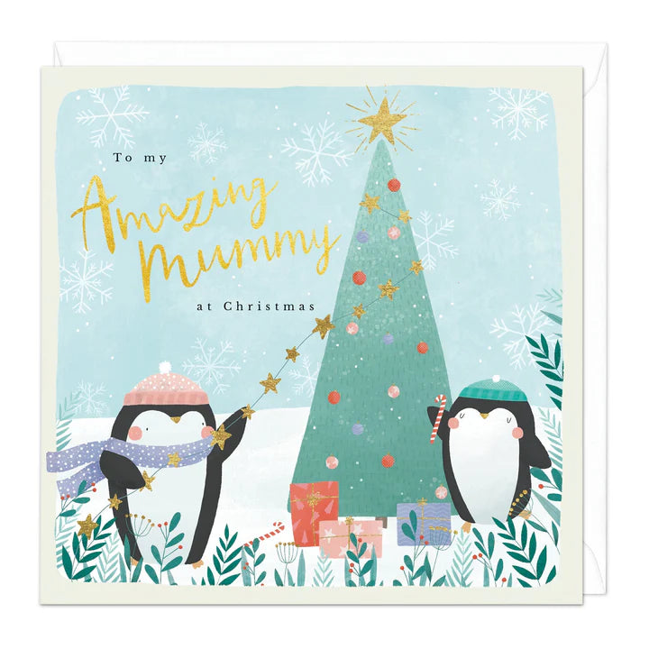 Whistlefish Amazing Mummy Christmas Card