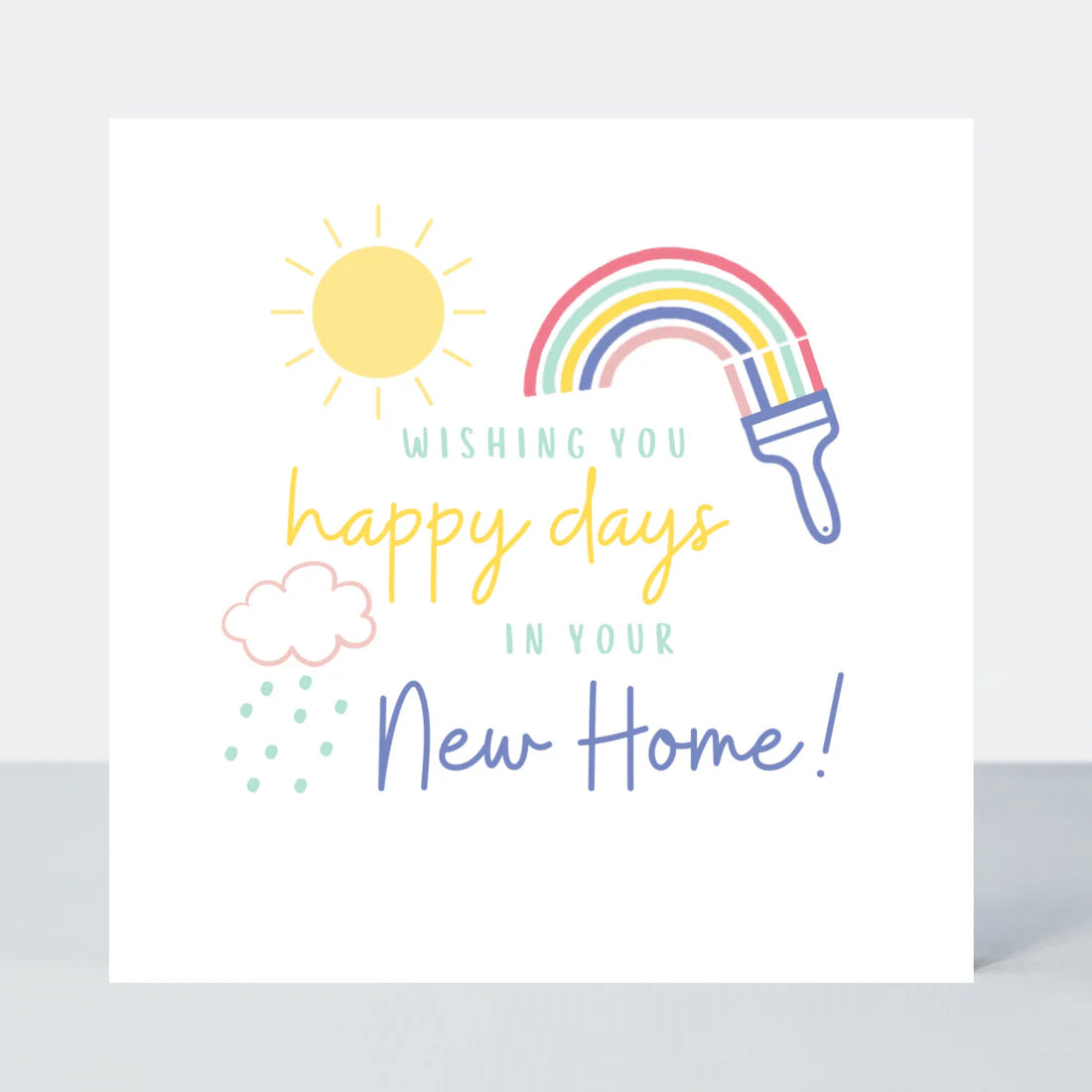 Rainbows New Home Card