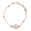 Venus Semi-precious Rose Quartz Clasp Bracelet