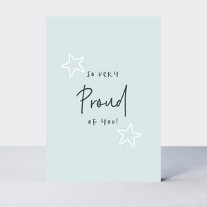 Wonderful You So Very Proud Card - More Than Just a Gift | Narborough Hall