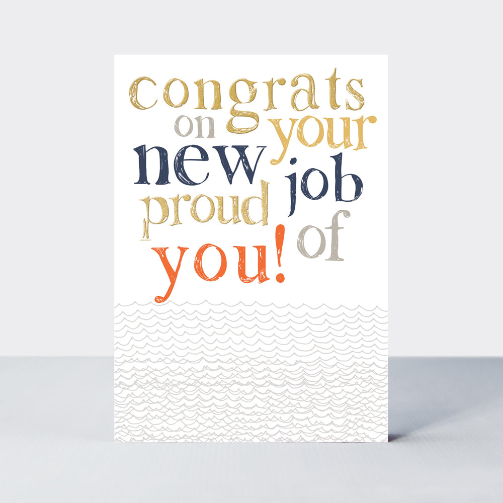 Ebb & Flow - New Job Congrats Card
