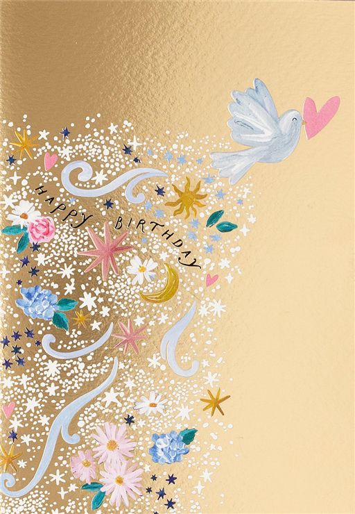 Glimmers Bird Card