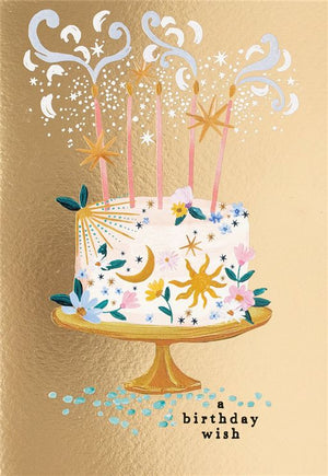 Glimmers Cake Card