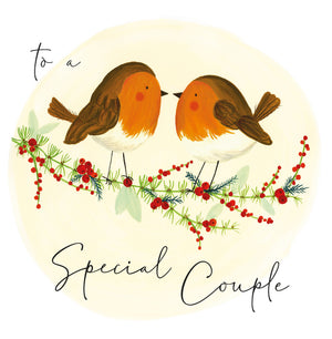 Janie Wilson Robins – To a Special Couple Christmas Card