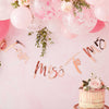 Ginger Ray Miss To Mrs Rose Gold Hen Party Bunting