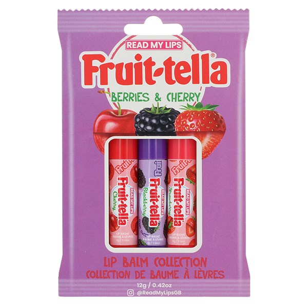 Read My Lips Fruit-Ella Berries Trio Lip Balm