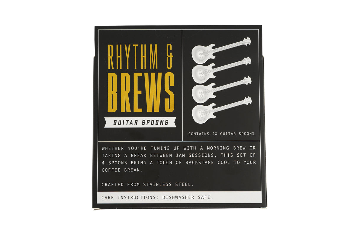 Dapper Chap Set Of 4 Guitar Spoons