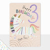 Goodies Happy 3rd Birthday Unicorn Card