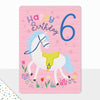 Goodies Happy 6th Birthday Pony Card