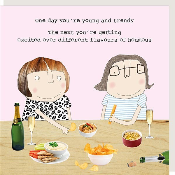 Rosie Made A Thing Houmous Card