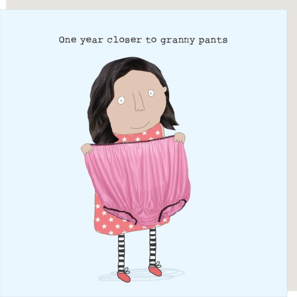 Rosie Made A Thing Granny Pants Card