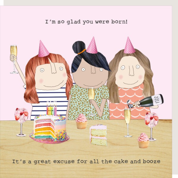 Rosie Made A Thing Born Card