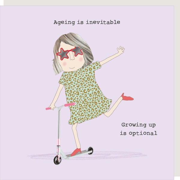 Rosie Made A Thing Age Optional Card