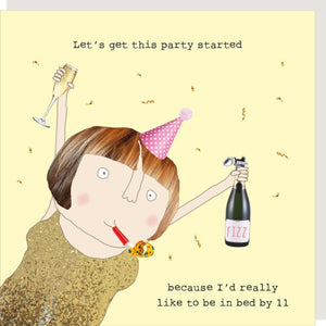 Rosie Made A Thing Party Started Card - More Than Just a Gift | Narborough Hall