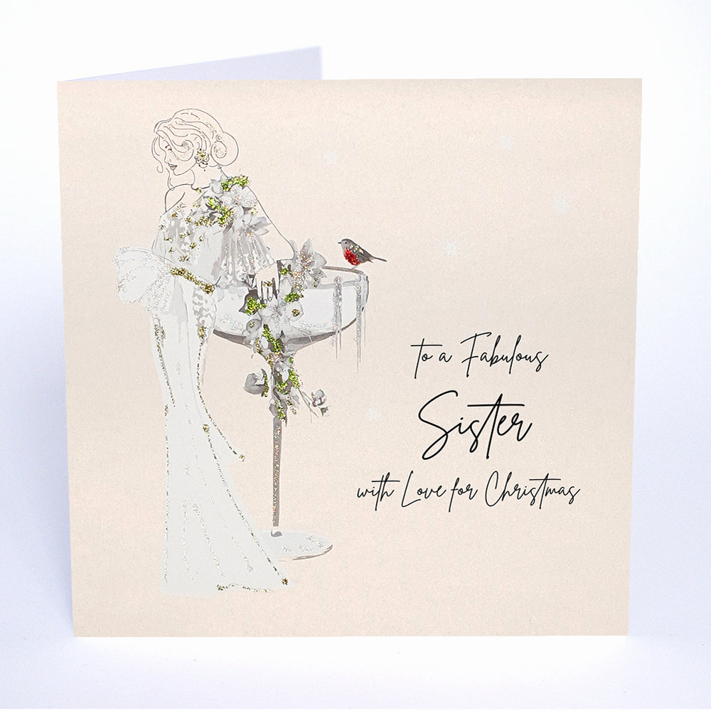 Five Dollar Shake - Fabulous Sister Christmas Card