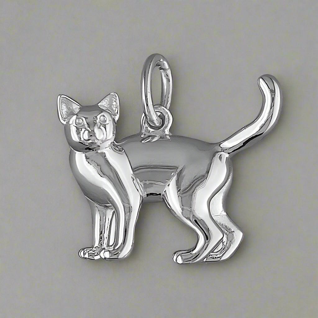 Iris & Miel Sterling Silver Cat Necklace