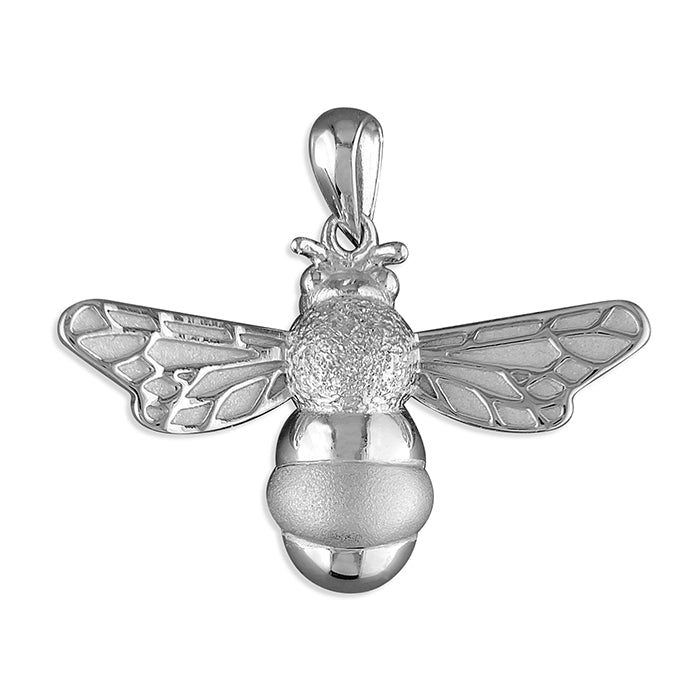 Sterling Silver Bumble Bee Necklace